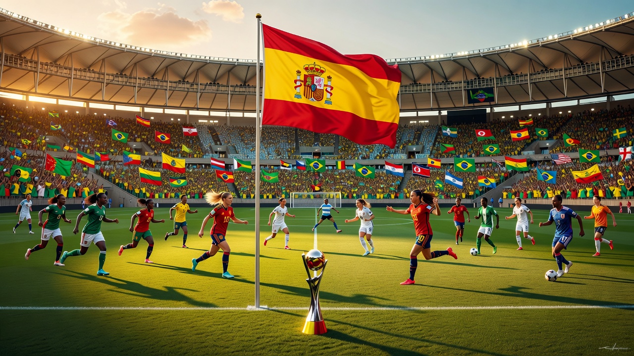 Espanha lidera ranking de favoritas rumo à Copa do Mundo Feminina de 2027