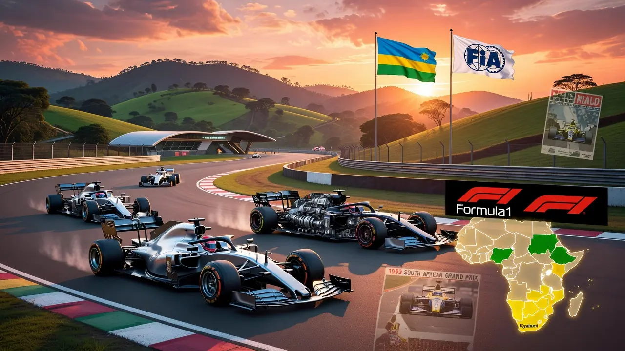 Ruanda entra no calendário da F1 e reacende debate sobre motores V8