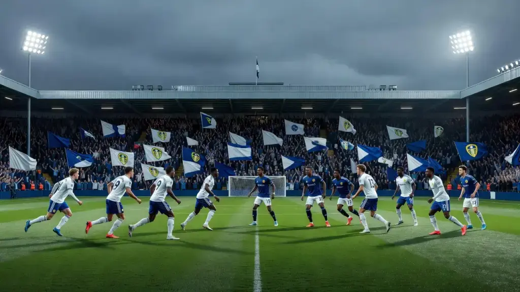 Leeds recebe United em Elland Road com rival sob forte pressão